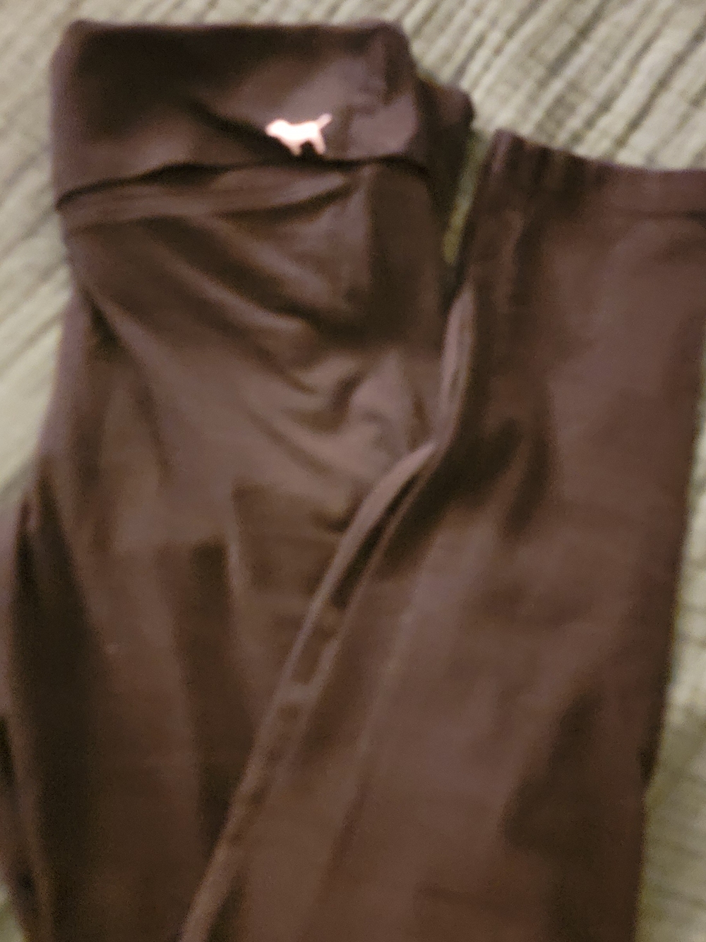 PINK Victoria's Secret Kids Black High-Waist Leggings